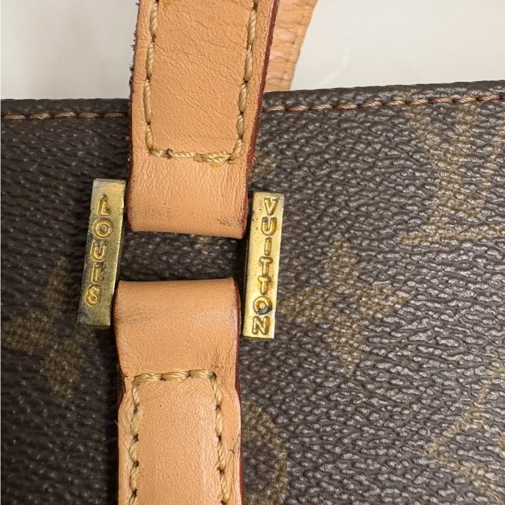 Fashion bag brown and cream - Picture 4 of 4